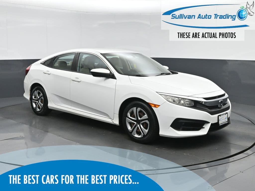 2018 Honda Civic LX, photo 1 of 55